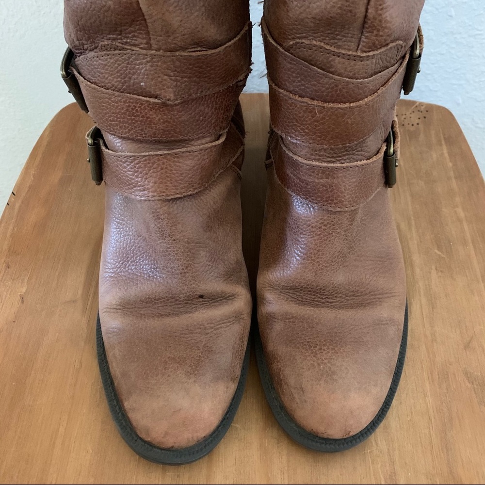 Enzo Angiolini Saylem Riding Boot Brown - Picture 3 of 10